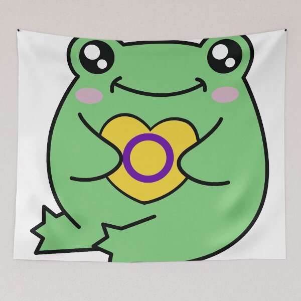 Item preview, Intersex Pride Frog designed and sold by Kay Saunders.