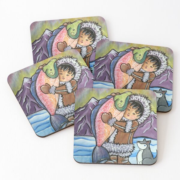 Item preview, Salmon Squeeze designed and sold by ArtByBeatriz.