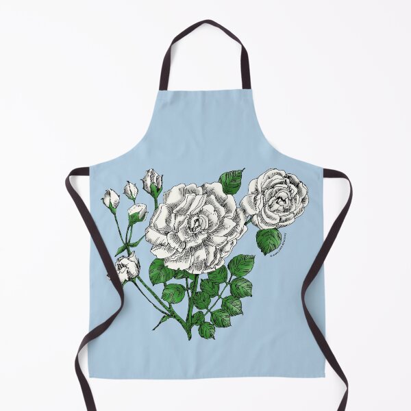 Item preview, White Flat Rose Bloom Double 16-25 Petals In 3+ Rows designed and sold by Rachael Taylor.