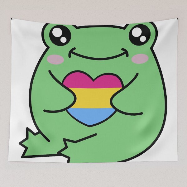 Item preview, Rana Orgullosa Pansexual designed and sold by Kay Saunders.