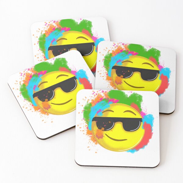 Item preview, Smiley playing colours designed and sold by Sunny Rathor.