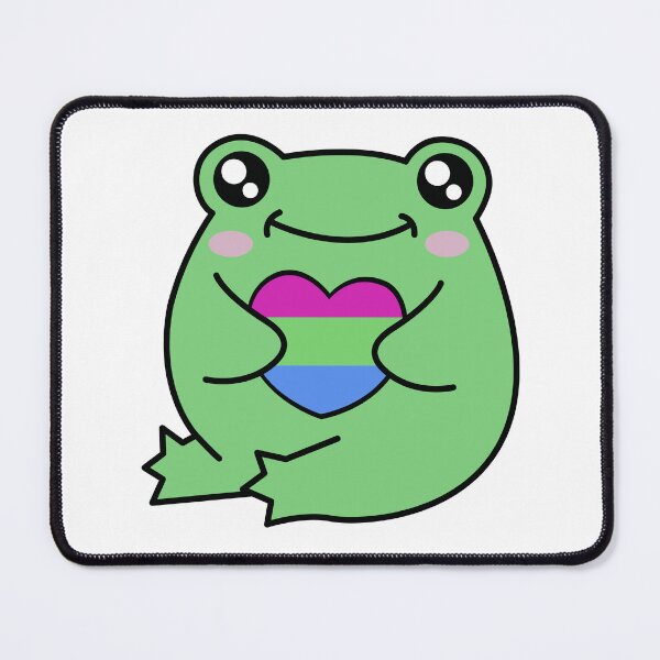 Item preview, Polysexual Pride Frog designed and sold by Kay Saunders.