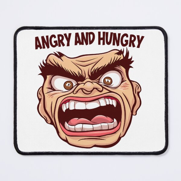 Item preview, Angry and hungry face designed and sold by Balpa.