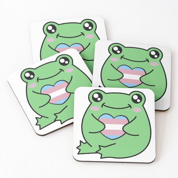 Item preview, Transgender Pride Frog designed and sold by Kay Saunders.
