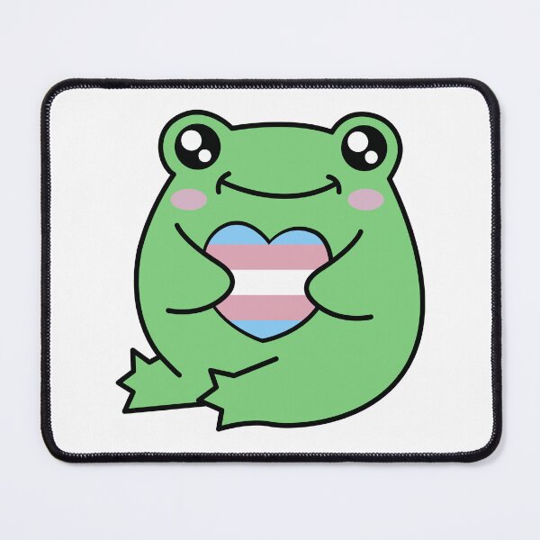 Item preview, Transgender Pride Frog designed and sold by Kay Saunders.