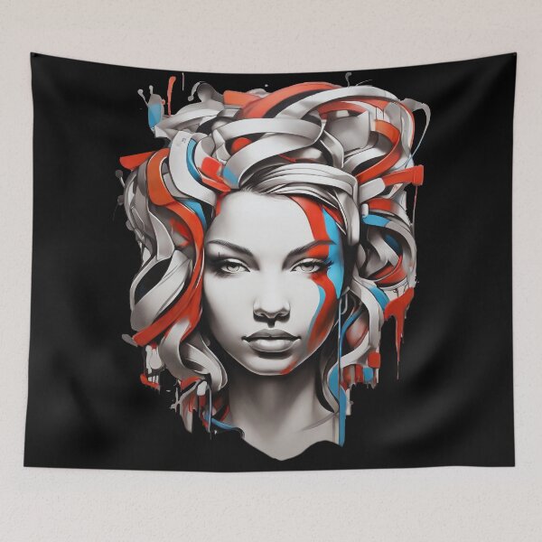 Item preview, Graffiti Goddess: Urban Chic Headshot designed and sold by StellarValor.