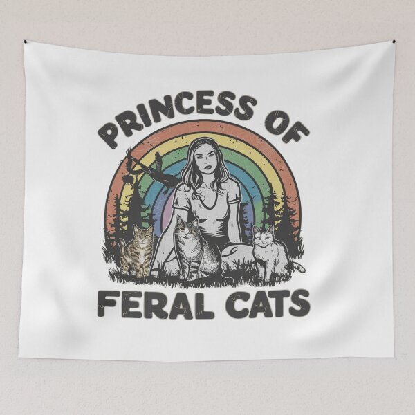 Item preview, Princess Of Feral Cats designed and sold by Moad Fahim.