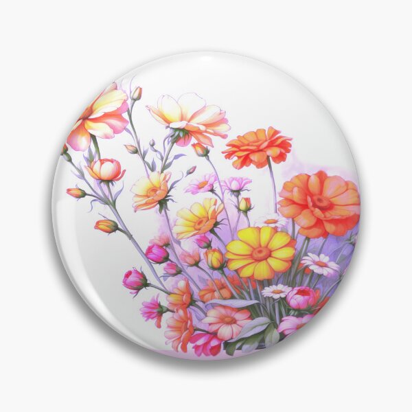 Item preview, Yellow and orange flowers  designed and sold by Flowersonstuff.