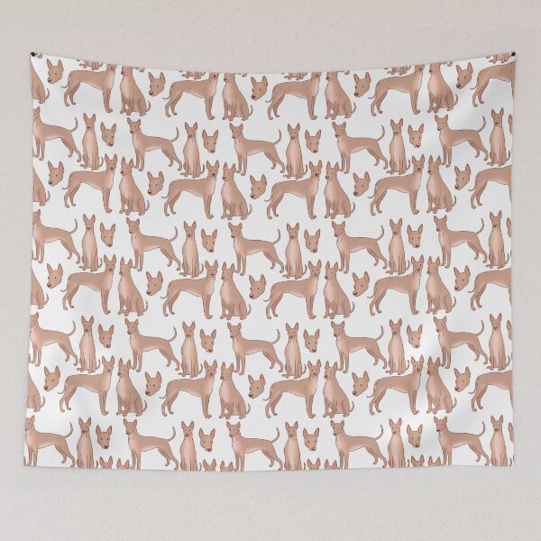 Item preview, Xoloitzcuintli cute mexican hairless dog pattern  designed and sold by Yaragold.