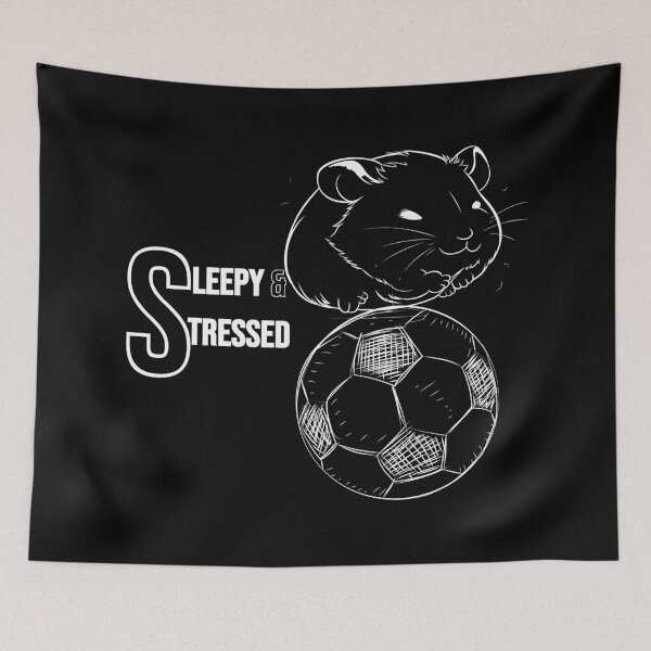 Item preview, Sleepy and Stressed - Sad Hamster designed and sold by ViLo-TStore.