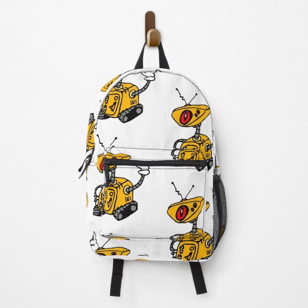 Item preview, yellow robot designed and sold by Michael Stewart.