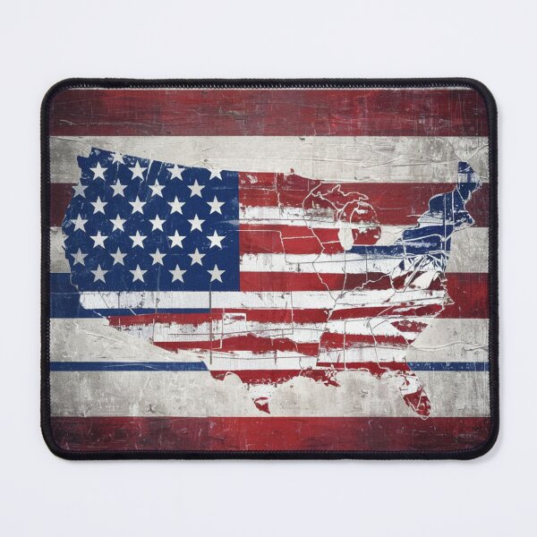 Item preview, American Map Flag designed and sold by LuxProCoolShirt.