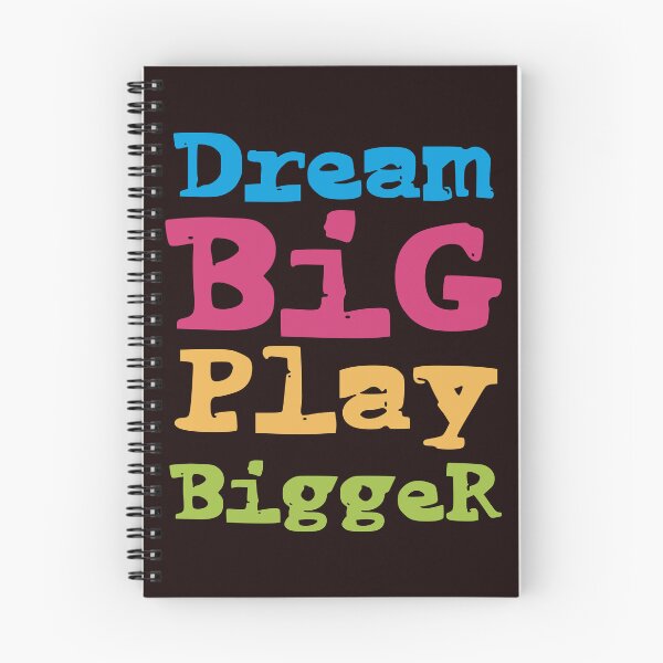 Item preview, DREAM BIG, PLAY BIGGER funny gift designed and sold by Dinsigne.
