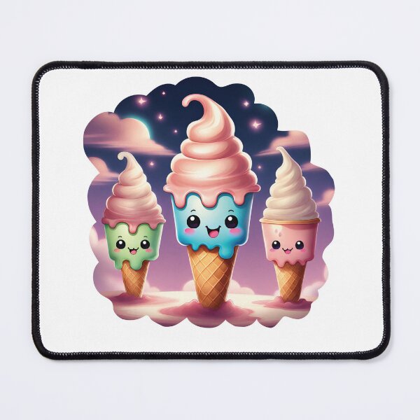Item preview, Kawaii Ice-Cream Art designed and sold by INFIDESIGN.