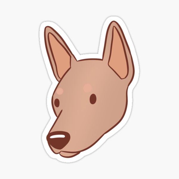 Vista previa del artículo con la obra «Linda cara de perro mexicano sin pelo xoloitzcuintli», diseñado y vendido por Yaragold.