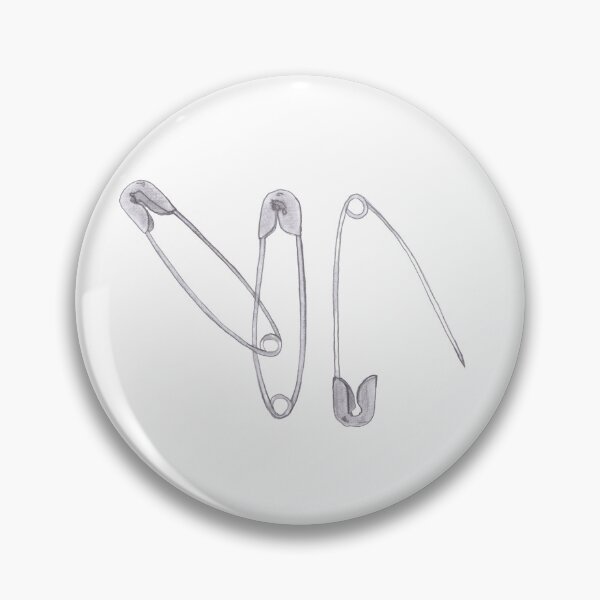 Item preview, safety pins designed and sold by curlylucas.