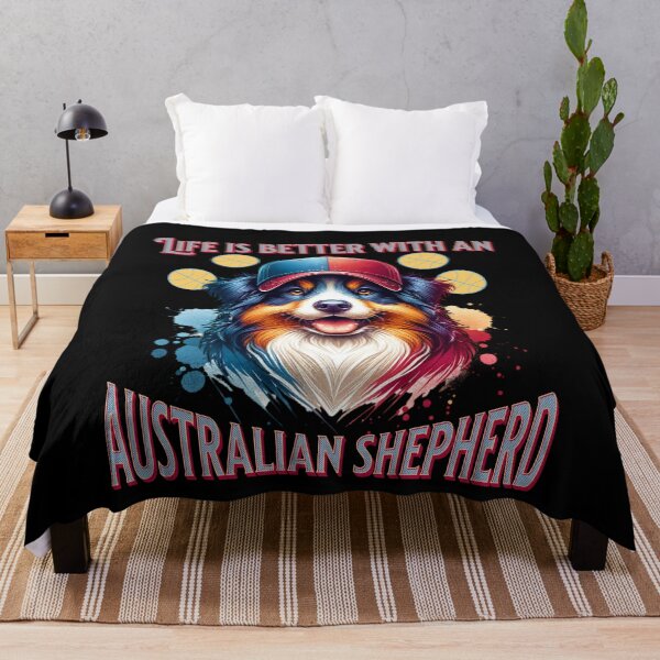 Item preview, Life is better with an Australian shepherd designed and sold by BritishDelights.