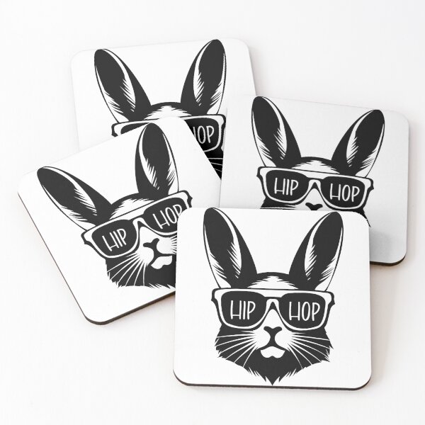 Item preview, Hip Hop Easter Bunny in Sunglasses designed and sold by ArtAlexDesign.
