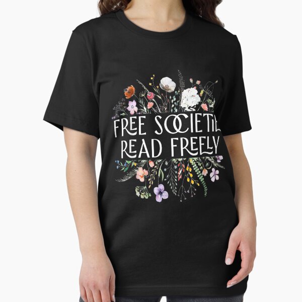 Item preview, Free Societies Read Freely Bookworm Reading Books Book Lover designed and sold by CountryVanilla.