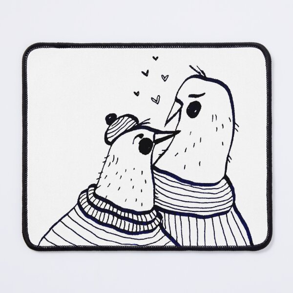 Item preview, Birds in love designed and sold by iulimade art.