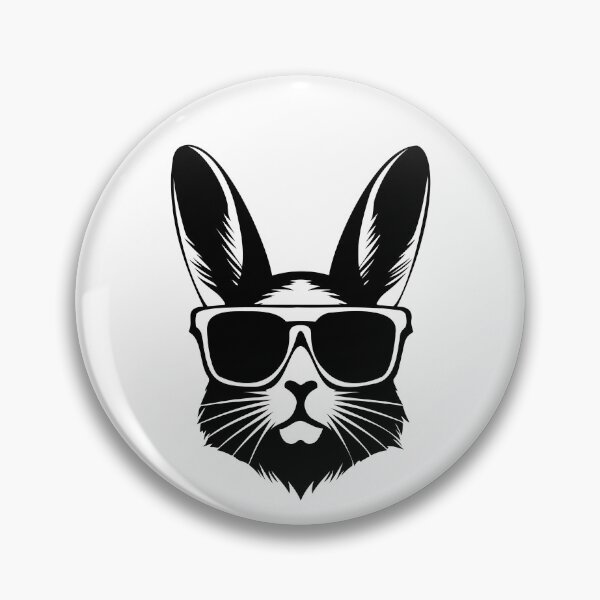 Item preview, Easter Bunny in Sunglasses designed and sold by ArtAlexDesign.