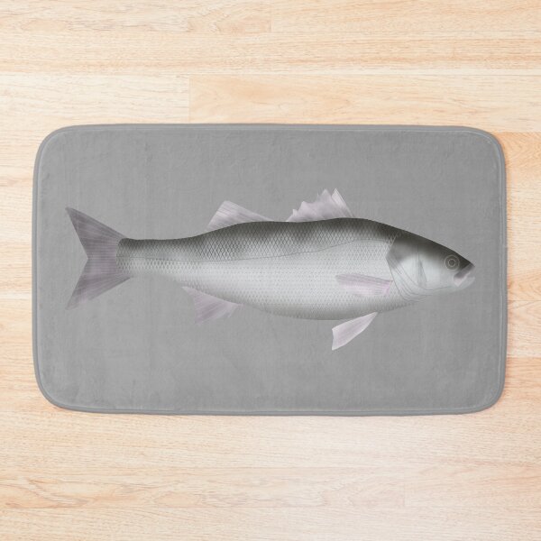Item preview, European Seabass designed and sold by fishfolkart.