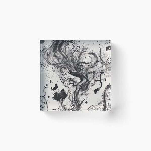 Aperçu de l'œuvre Encre Impression artistique créée et vendue par ASHBooksnThings.