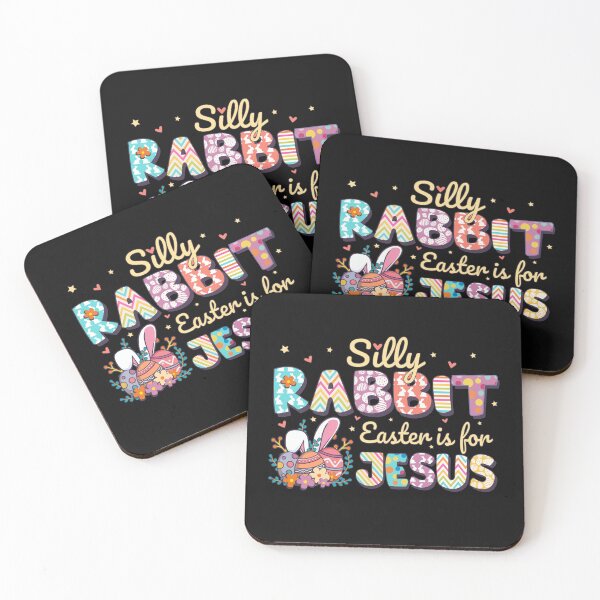Item preview, Silly Rabbit Easter Is For Jesus Funny Happy Easter Day Bunny  designed and sold by alenaz.
