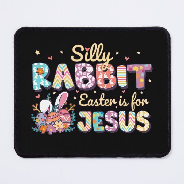 Item preview, Silly Rabbit Easter Is For Jesus Funny Happy Easter Day Bunny  designed and sold by alenaz.