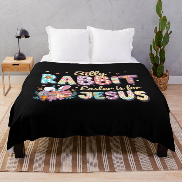 Item preview, Silly Rabbit Easter Is For Jesus Funny Happy Easter Day Bunny  designed and sold by alenaz.