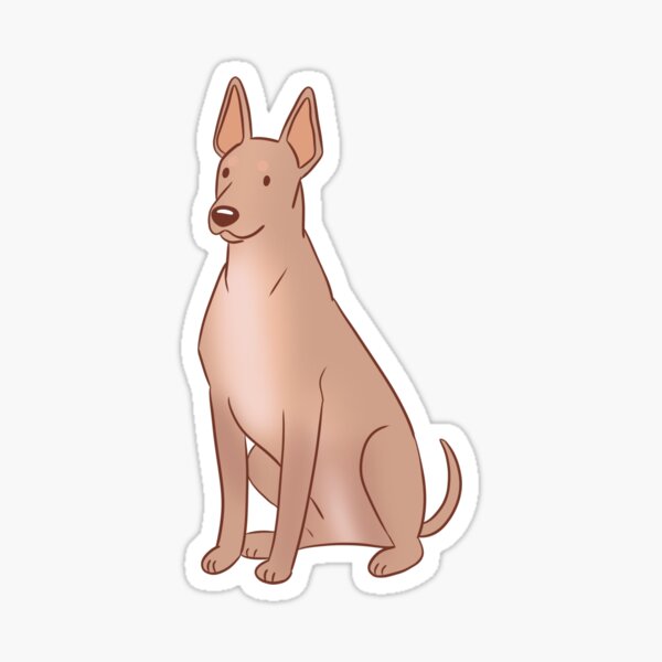 Vista previa del artículo con la obra «Xoloitzcuintli perro sin pelo mexicano», diseñado y vendido por Yaragold.