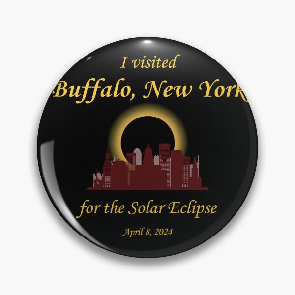 Artikelvorschau, 2024 Eclipse Souvenir – Buffalo – Rot entworfen und verkauft von CeratopsArt.