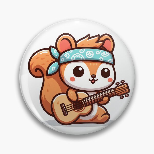 Item preview, Kawaii Squirrel: A Bandana designed and sold by CanvasCutie.