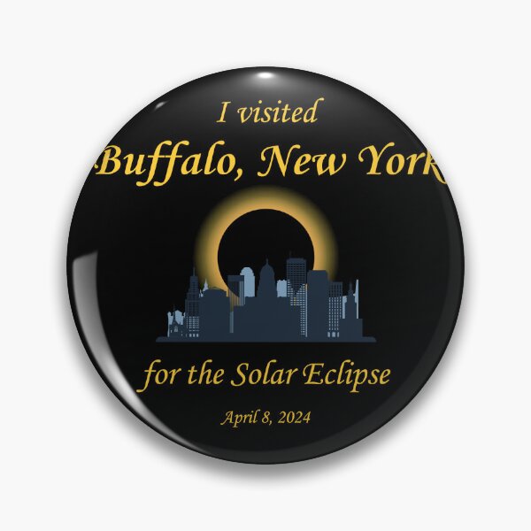 Artikelvorschau, 2024 Eclipse-Souvenir – Büffel – Blau entworfen und verkauft von CeratopsArt.