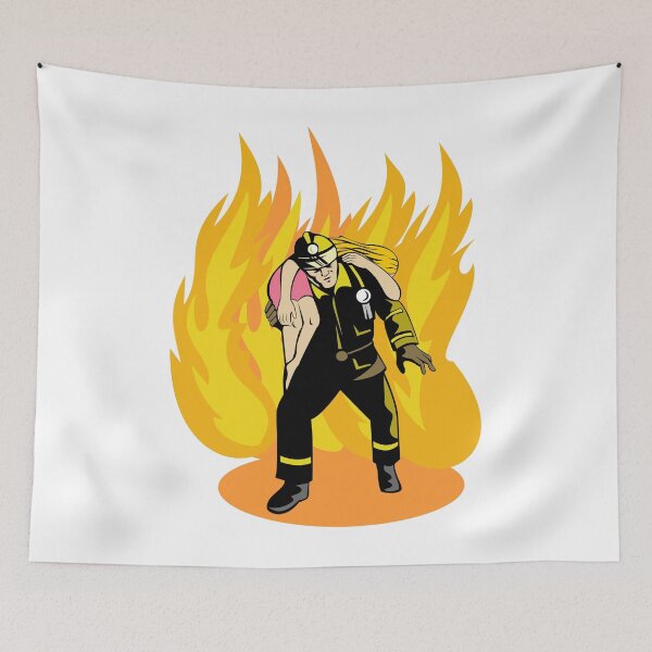 Item preview, Firefighter designed and sold by GoJobs.