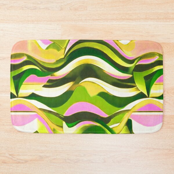 Item preview, Pink and green Modern art designed and sold by Flowersonstuff.