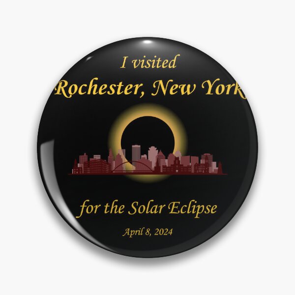 Artikelvorschau, 2024 Eclipse Souvenir – Rochester – Rot entworfen und verkauft von CeratopsArt.