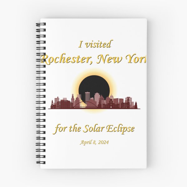 Item preview, 2024 Eclipse Souvenir - Rochester - Red designed and sold by CeratopsArt.