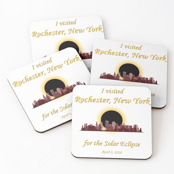 Item preview, 2024 Eclipse Souvenir - Rochester - Red designed and sold by CeratopsArt.