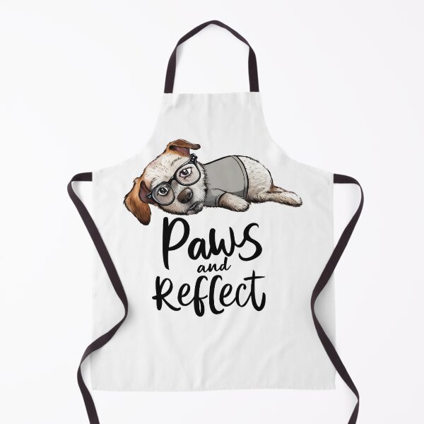 Item preview, Cartoon Dog Lying Down Funny Paws and Reflect Men Women Kids designed and sold by ColorFlick.