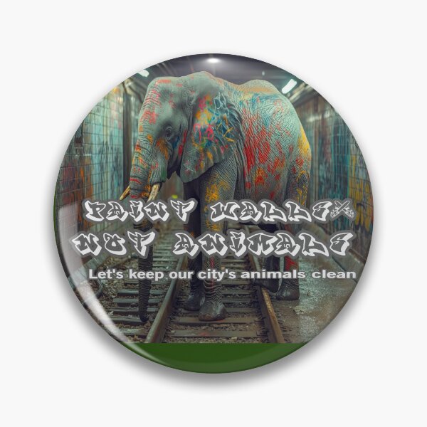 Item preview, Paint Walls, Not Animals designed and sold by Surreallytee.