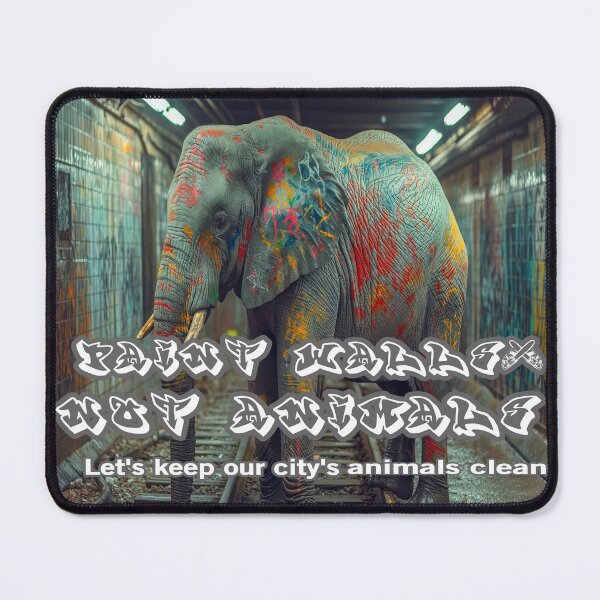 Item preview, Paint Walls, Not Animals designed and sold by Surreallytee.