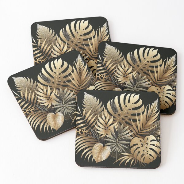 Item preview, Golden Dreams of Palm Leaves designed and sold by zzz888.