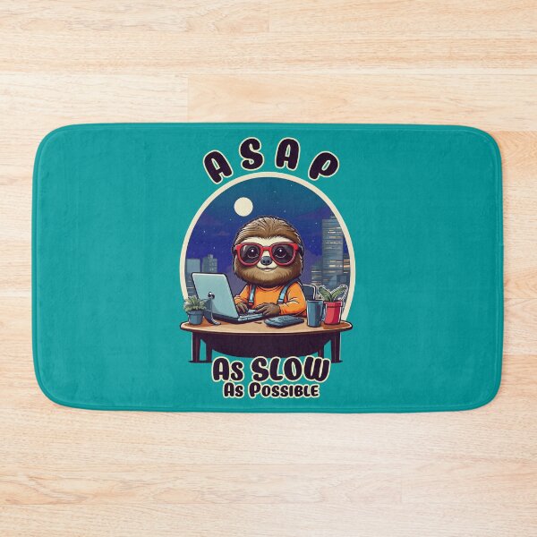 Item preview, Cozy Sloth: ASAP - As Slow As Possible | Perfect for Night Owls designed and sold by brindled.