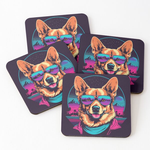 Item preview, Canine glasses the perfect complement to your furry friend's look, adding a touch of style and personality designed and sold by Pulsant  Paintings.