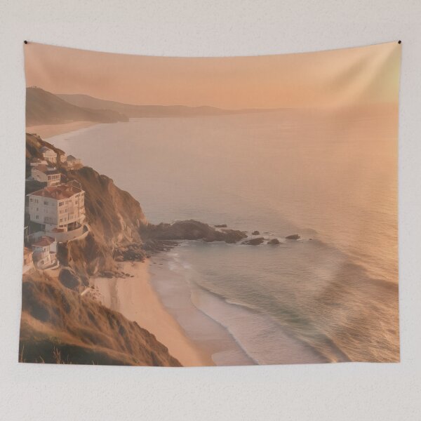 Item preview, Sunset Beach aerial view | Summer, Drone designed and sold by QShore.