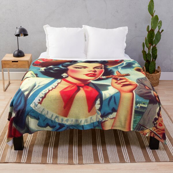 Item preview, Retro Cuban Pin-up designed and sold by PulpVintage.