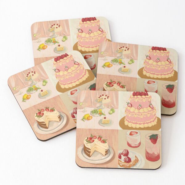 Item preview, Strawberry - Painting Collage designed and sold by Pilar Bidó.