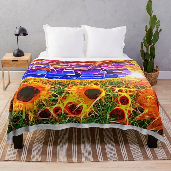 Item preview, Sunflower Field in Colors designed and sold by Daniel Janda.