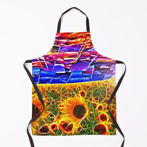 Item preview, Sunflower Field in Colors designed and sold by Daniel Janda.